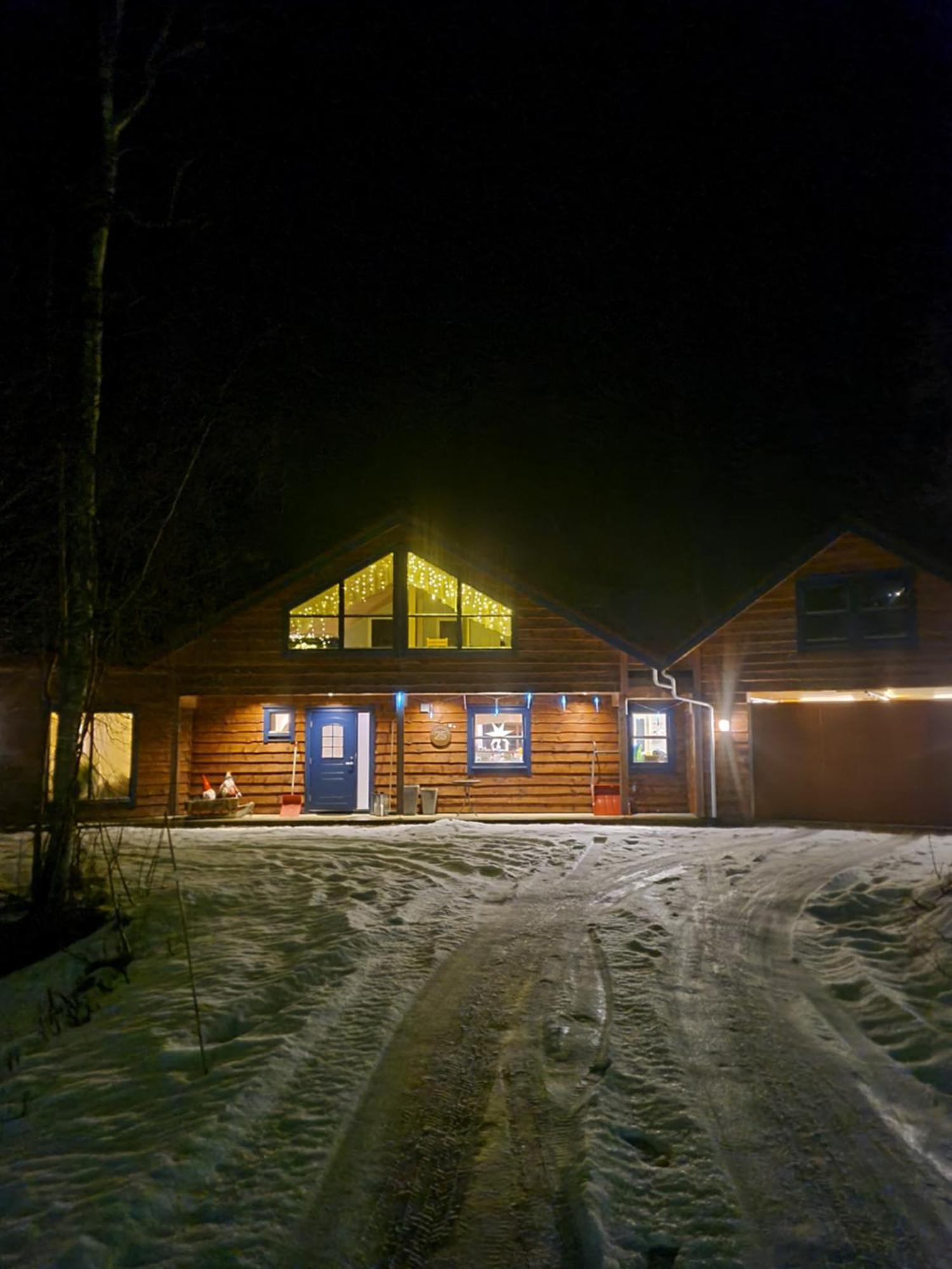Panorama View Along The Fjord In Stryn Villa Blakset Exterior foto